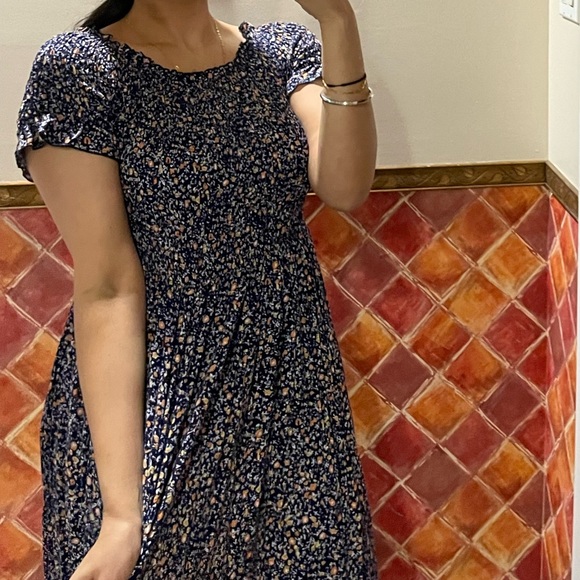 Blue summer dress - Picture 2 of 9